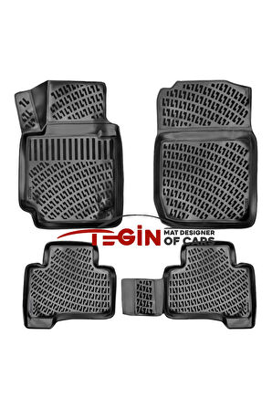 Suzuki Vitara 5 Kapı 3D Havuzlu Paspas 2012 Siyah