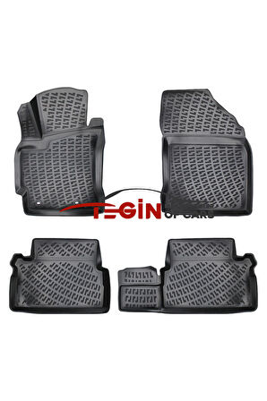 Toyota Auris 3D Havuzlu Paspas 2014 Siyah