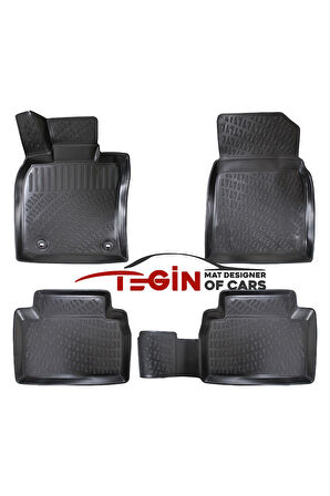 Toyota Camry Hybrit 3D Havuzlu Paspas 2019 Siyah