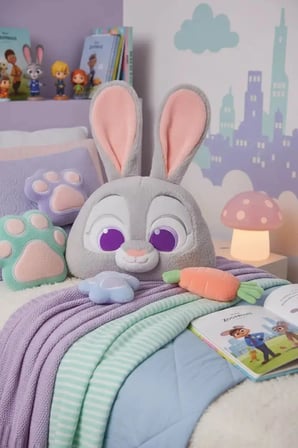 MINISO Disney Lisanslı Zootropolis Judy Yastık – Yumuşak Dekoratif 45 Cm