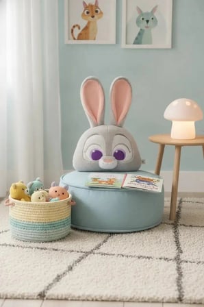 MINISO Disney Lisanslı Zootropolis Judy Yastık – Yumuşak Dekoratif 45 Cm