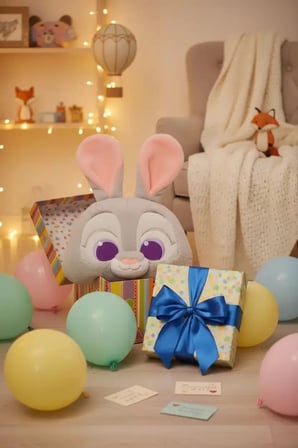 MINISO Disney Lisanslı Zootropolis Judy Yastık – Yumuşak Dekoratif 45 Cm