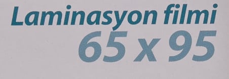 610301770201 65x95 mm, Şeffaf