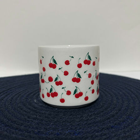 KİRAZ DESENLİ BASKI KUPA 02