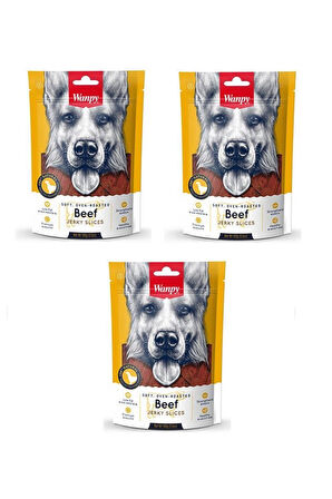 Wanpy Biftek Fileto Köpek Ödülü 100 Gr. X 3 Adet