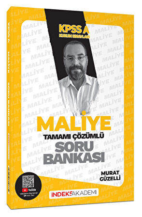 İndeks Akademi 2025 KPSS A Grubu Maliye Soru Bankası - Murat Güzelli İndeks Akademi Yayıncılık