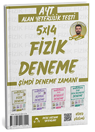 Ders Ortamı YKS AYT Fizik 5x14 Deneme Ders Ortamı Yayınları