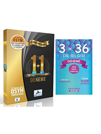 Anla Kaza + Paraf TYT AYT 1+1 Deneme ve Paragraf Deneme 2 li Set