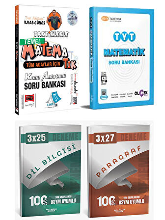 Yargı + Ölçek 2026 TYT Temel Matematik Soru Bankası ve Anla Kazan Deneme Seti 4 lü