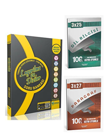 Toprak Yayıncılık 2026 Logaritma Ve Diziler Soru Bankası+Anla Kazan Paragraf+Dilbilgisi