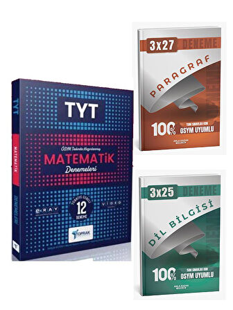 Toprak Yayıncılık 2026 TYT Matematik 12 li Deneme+Anla Kazan Paragraf+Dilbilgisi