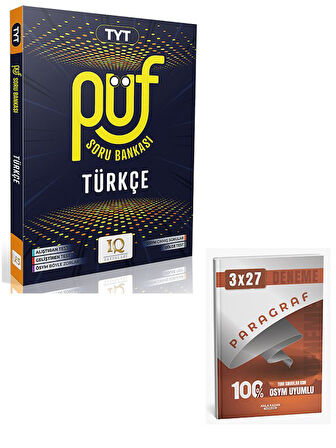 IQ 2026 YKS TYT Türkçe Püf Soru Bankası+Anla Kazan Paragraf