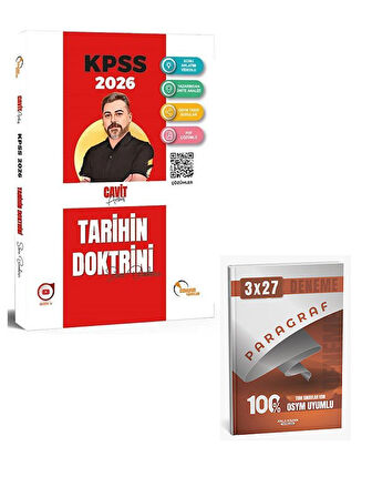 Doktrin 2026 KPSS Tarihin Doktrini Soru Bankası Çözümlü+Anla Kazan Paragraf