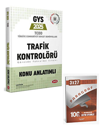 Data 2025 GYS TCDD Trafik Kontrolörü Konu Anlatımlı Görevde Yükselme+Anla Kazan Paragraf