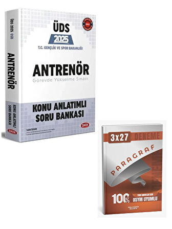 Data 2025 GYS ÜDS Gençlik ve Spor Bakanlığı Antrenör Konu Anlatımlı Soru Bankası+Anla Kazan Paragraf