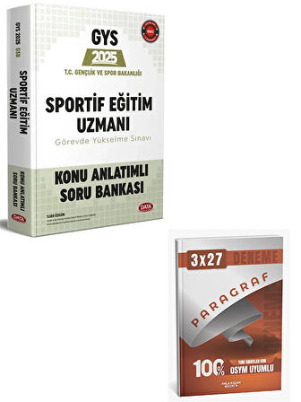 Data 2025 GYS Gençlik ve Spor Bakanlığı Sportif Eğitim Uzmanı Konu Anlatımlı Soru Bankası+Anla Kazan Paragraf