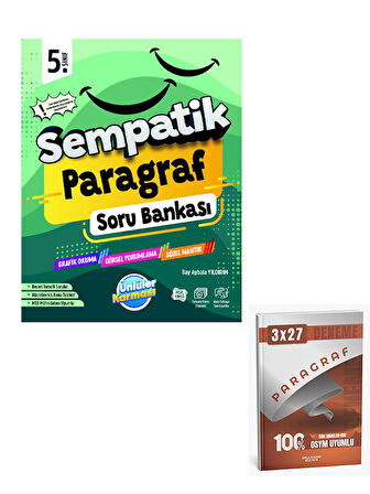 Ünlüler 2026 5.Sınıf Sempatik Paragraf Soru Bankası+Anla Kazan Paragraf