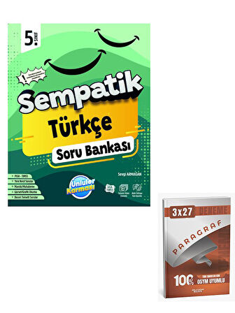 Ünlüler 2026 5.Sınıf Sempatik Türkçe Soru Bankası+Anla Kazan Paragraf