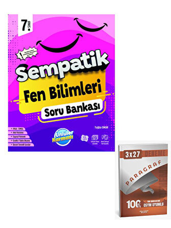 Ünlüller 2026 7.Sınıf Sempatik Fen Bilimleri Soru Bankası+Anla Kazan Paragraf