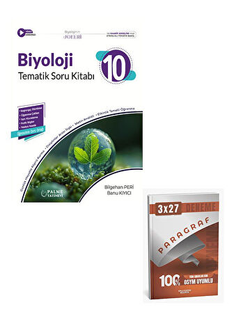Palme 2026 10. Sınıf Biyoloji Joker Tematik Soru Kitabı+Anla Kazan Paragraf