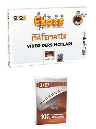 Yargı 2026 EKPSS Matematik Video Ders Notları+Anla Kazan Paragraf