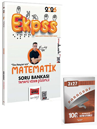 Yargı 2026 EKPSS Matematik  Soru Bankası Çözümlü+Anla Kazan Paragraf
