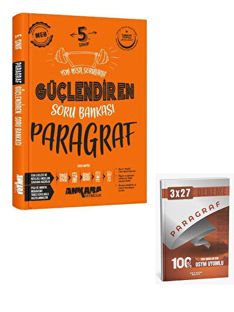 Ankara 2026 5. Sınıf Paragraf Güçlendiren Soru Bankası+Anla Kazan Paragraf