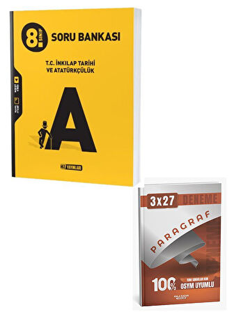 Hız 2026 8. Sınıf T.C. İnkılap Tarihi ve Atatürkçülük Soru Bankası+Anla Kazan Paragraf