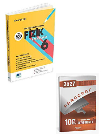 Nihat 2026 TYT Üniversiteye Hazırlık Fizik Fasikülleri 6+Anla Kazan Paragraf
