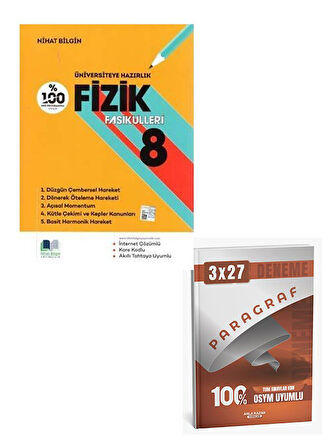 Nihat 2026 TYT  Fizik Fasikülleri 8+Anla Kazan Paragraf