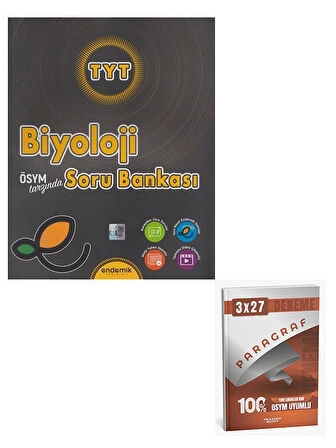 Endemik 2026 TYT Biyoloji Soru Bankası+Anla Kazan Paragraf