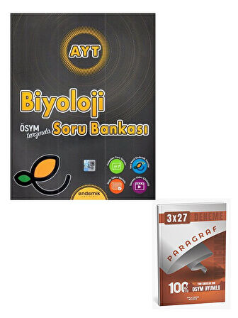 Endemik 2026 AYT Biyoloji Soru Bankası+Anla Kazan Paragraf