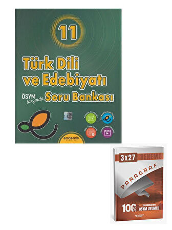 Endemik 2026 11. Sınıf Türk Dili ve Edebiyatı Soru Bankası+Anla Kazan Paragraf