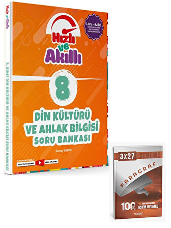 Tammat 2026 8. Sınıf LGS Din Kültürü ve Ahlak Bilgisi Hızlı ve Akıllı Soru Bankası+Anla Kazan Paragraf