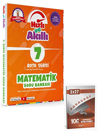 Tammat 2026 7. Sınıf Matematik Rota Serisi Hızlı ve Akıllı Soru Bankası+Anla Kazan Paragraf