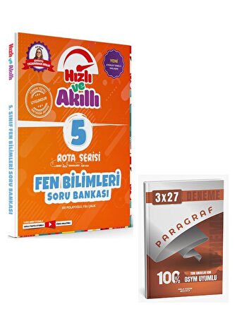 Tammat 2026 5. Sınıf Fen Bilimleri Rota Serisi Hızlı ve Akıllı Soru Bankası+Anla Kazan Paragraf