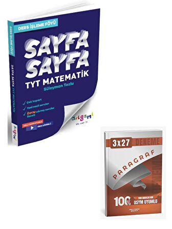 Tammat 2026 TYT Matematik Sayfa Sayfa Ders İşleme Föyü+Anla Kazan Paragraf