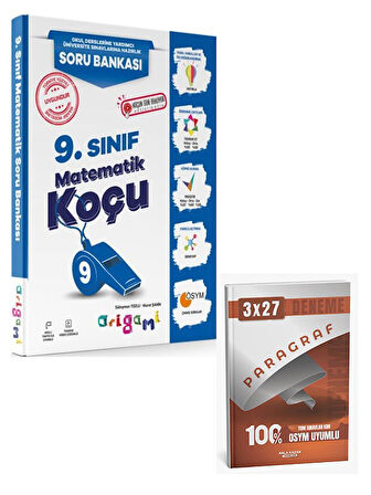 Tammat 2026 9. Sınıf Matematik Origami Soru Bankası+Anla Kazan Paragraf