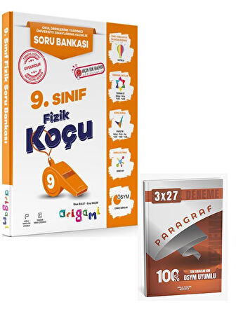 Tammat 2026 9. Sınıf Fizik Origami Soru Bankası+Anla Kazan Paragraf