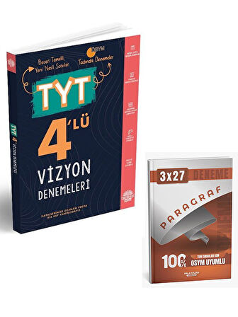 Tammat 2026 TYT 4 lü Vizyon Denemeleri+Anla Kazan Paragraf