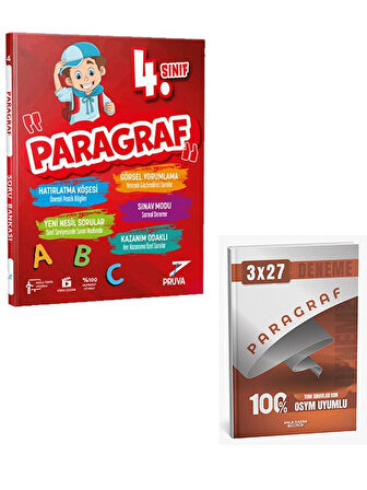 Pruva 2026 4. Sınıf Paragraf Soru Bankası+Anla Kazan Paragraf