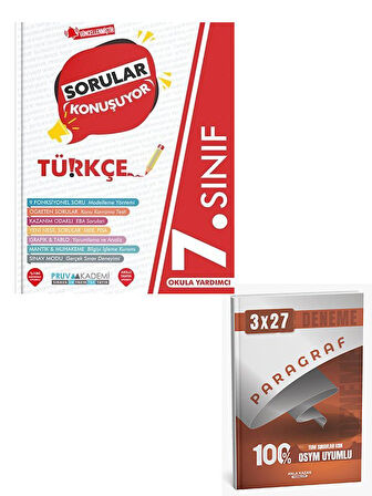 Pruva 2026 7. Sınıf Türkçe Sorular Konuşuyor Soru Bankası+Anla Kazan Paragraf