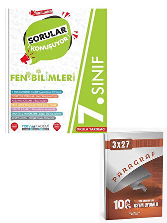Pruva 2026 7. Sınıf Fen Bilimleri Sorular Konuşuyor Soru Bankası+Anla Kazan Paragraf