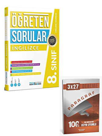 Pruva 2026 8. Sınıf İngilizce Öğreten Soru Bankası+Anla Kazan Paragraf