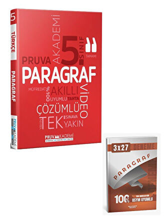 Pruva 2026 5. Sınıf Paragraf Soru Bankası+Anla Kazan Paragraf