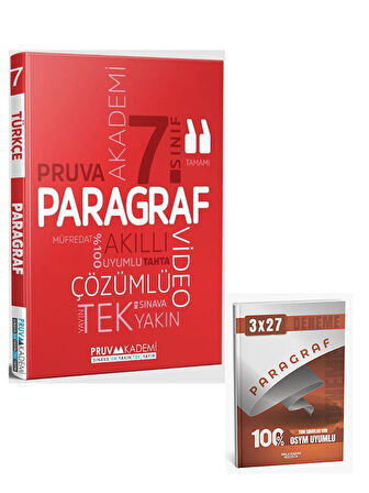 Pruva 2026 7. Sınıf Paragraf Soru Bankası+Anla Kazan Paragraf