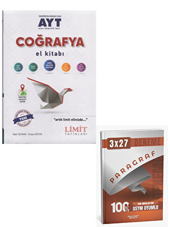 Limit 2026 AYT Coğrafya El Kitabı+Anla Kazan Paragraf