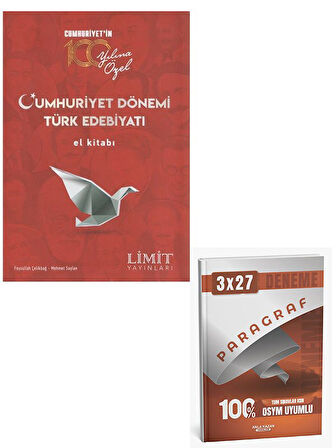 Limit 2026  Cumhuriyet Dönemi Türk Edebiyatı El Kitabı+Anla Kazan Paragraf