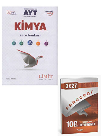 Limit 2026 AYT Kimya Soru Bankası+Anla Kazan Paragraf