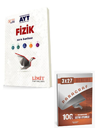 Limit 2026 AYT Fizik Soru Bankası+Anla Kazan Paragraf